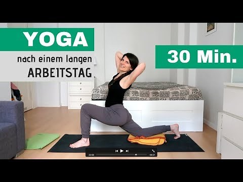 Entspannt in den Feierabend | After-Work-Yoga für Anfänger und Fortgeschrittene | 30 Minuten