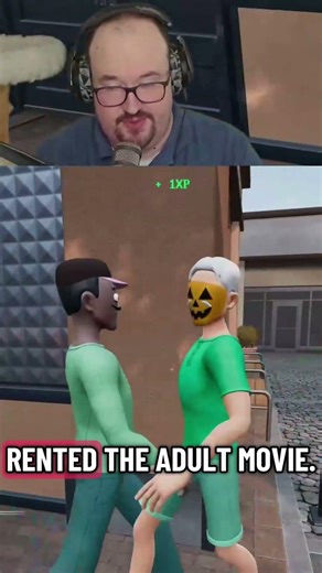 Why is he ignoring me?! Retro Rewind VHS Store Simulator #retrorewind #simulator #gaming #funny