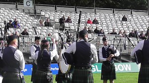 George Heriot's School Pipe Band playing in Grade Juvenile at the WPBC back in 2019. | We Love Pipe Bands