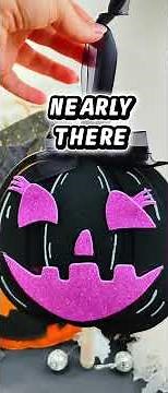 Let's create DIY Halloween Pumpkins 🎃 2 Designs Using the Same Base!