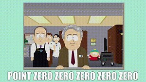 Point zero zero zero zero zero