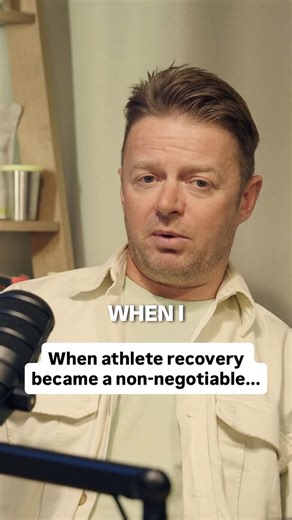 When athlete recovery became a non-negotiable...