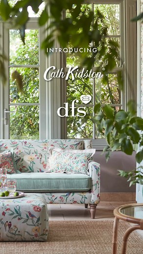 Welcome to...The Home of Print, the new @CathKidston X @DFS furniture collection, that sees Cath Kidston’s unique design heritage and iconic, timeless prints reimagined across sofas, beds, chairs, footstools and cushions, all hand-made in England and designed to bring joy into every home. Made with Love and Made to Last. Explore the collection: https://bit.ly/3qkg9TI | Cath Kidston