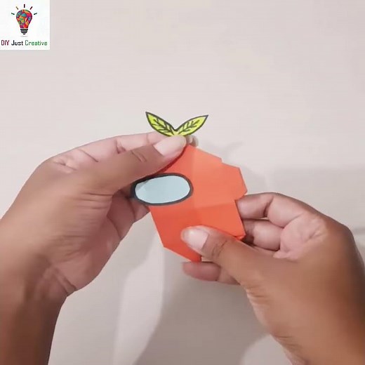 Among us Origami | How to craft among us imposter | Among us game origami | Paper craft ideas