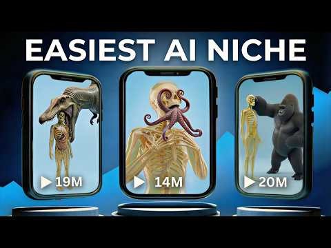 I Found the Easiest AI Niche on YouTube Built Entirely with HIX AI