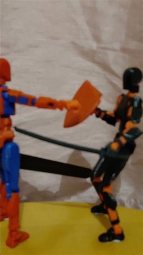 New figures! Black and Red versus Red and Blue part 1