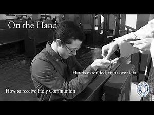 How to receive Holy Communion