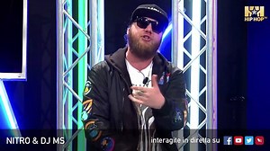 #nitro rappa live 🎤😱 #hiphoptv la nuova stagione in #diretta da settembre📲👊🏻 | HIP HOP TV Italy
