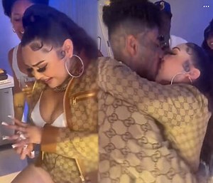 Chrisean Ain’t Gon' Like This One Bit: Blueface Proposes To His Baby Mama Jaidyn Alexis During L.A Rams Game!