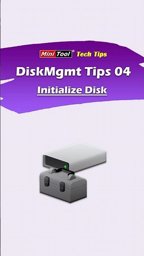 How to Initialize a Disk in Disk Management #diskmanagement #windowstips #microsoft