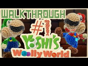 ABM: Yoshi Woolly World Gameplay !! *walkthrough 1* HD
