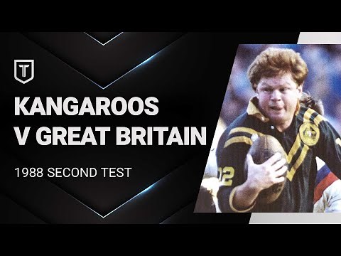 NRL Highlights | Kangaroos Classics | 1988 Australia v Great Britain | Second Test Match