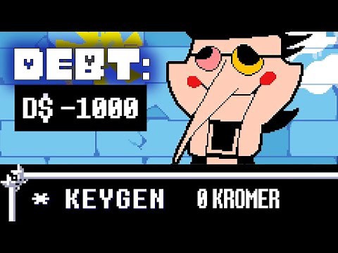 Can You BUY a Keygen for 0$ With Negative Kromers? [Deltarune chapter 2]