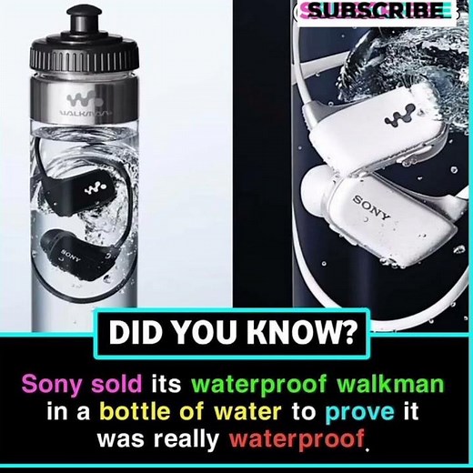 Sony's Greatest Marketing Stunt: Selling a Walkman in Water