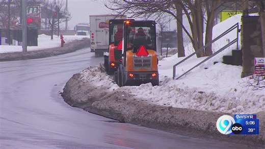 New plowing company is clearing snow from Syracuse sidewalks