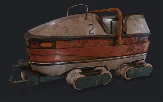 【Maya】Maya与Substance Painter纹理细节制作训练教程(中英双字)