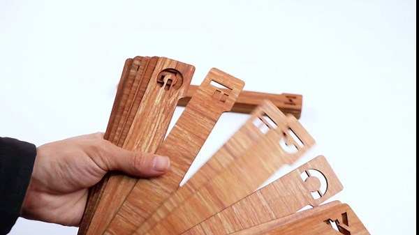 26 Pcs Vinyl Record Dividers,Wooden Record Dividers,Alphabetical A-Z Record Storage Dividers,2 Sided Horizontal and Vertical Record Separator,Alphabetize Organizer for Album CD DVD Media Book Shelf