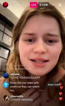 Wet white T-shirt - girl in red (from Instagram live Sept. 14, 2024)