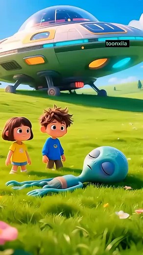 Alien Adventures: A Cartoon Journey Beyond Earth