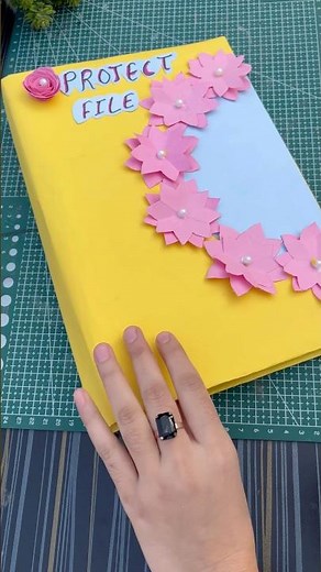 PROJECT FILE making idea 💡 #shorts #backtoschool #handmade #crafts #projectfilemakingideas