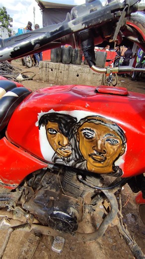 beautiful bike with tupac art... like share and subscribe