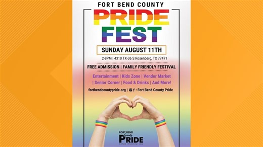 Celebrating culture, diversity and love | Fort Bend County set to host first Pride weekend