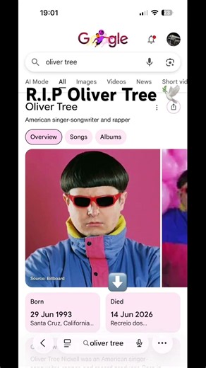 R.I.P Oliver Tree 🕊️
