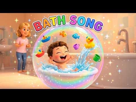 Bath Song | Nursery rhymes for kids | Kids songs