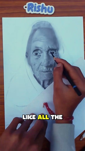 😍how to add highlights in charcoal drawing 😉🖤 #howtodraw #drawing #charcoalart #charcoaldrawing #how