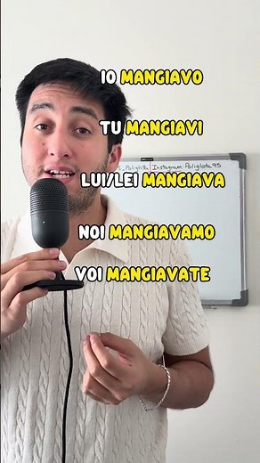 Learn how to conjugate the verb mangiare in Italian in the past tense