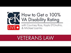 How to Get a 100% VA Disability Rating