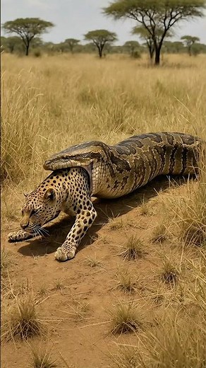 Can a Snake Overpower a Leopard?