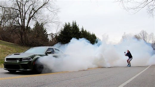 Hellcat Launch Control and Burnout [How To Do]
