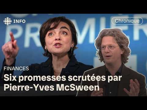 Christine Fréchette and the economy: what to expect? Pierre-Yves McSween responds | Front Line