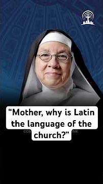 Latin is the language of the church!