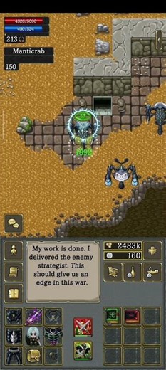 Tibiame#Hunting Manticrab Easy Drop!!! #mmorpg