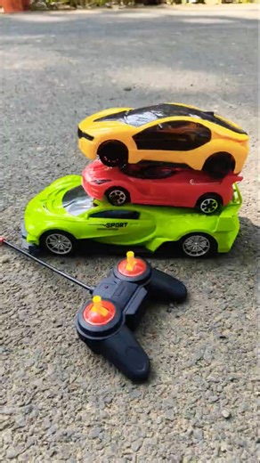 😃 3 Different Colours Of Rc Car Testing On Road 👍#shorts #ytshorts