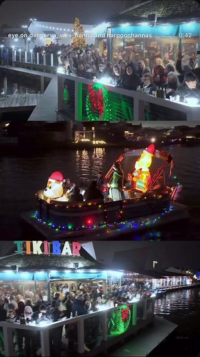 Ocean City & Fenwick Island 3rd Annual Christmas Boat Parade - Saturday December 6th 5pm - All Ages Welcome (Free to Attend) | Harpoon Hanna's