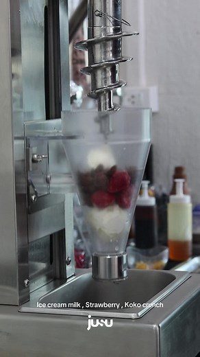 Jusu Smooties: Café Soft Serve en Bangsaen