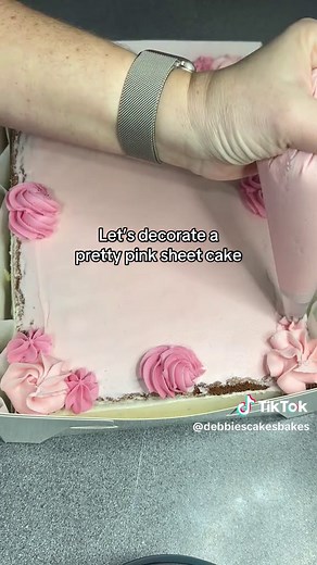 Baby Girl Sheet Cake Decorating Ideas and Techniques