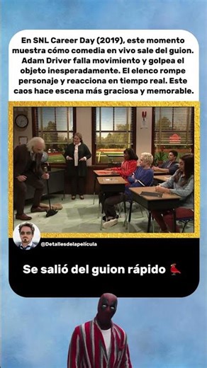 El error hizo reír a todo el elenco en directo | Saturday Night Live (2019) 🎤