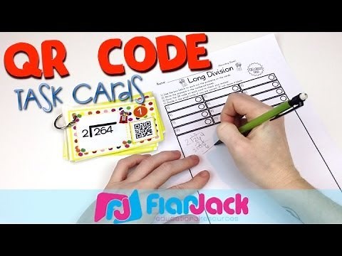 QR Code Math Task Cards
