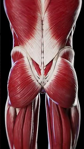 The Human Muscle System: A Powerhouse of Movement #anatomy #medical