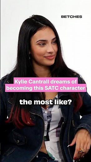 ‪@kyliecantrall‬ reveals her Sex And The City character