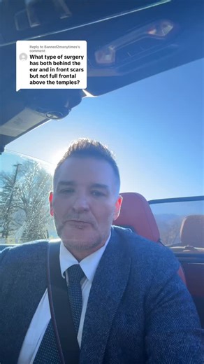 Explaining where incisions are placed for facial rejuvenation surgery. Mini facelift, regular facelift, and why we sometimes put an incision in front of the temporal hair. #wardmd #slc #utah #facelift | Ward Institute: Plastic Surgery, Aesthetics, & Wellness