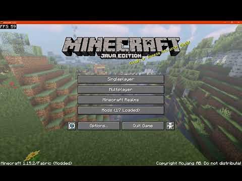 Slight GUI Modifications Config & Groovy File 1.15.2 & 20w21a (1.16) Fabric Mod Overview
