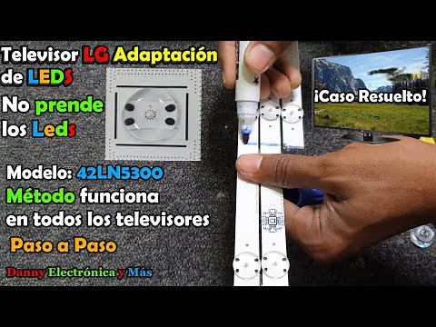 LG TV: How to adapt LEDs to most TVs - Step by step!