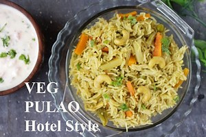 137K views · 666 reactions | Vegetable pulao is a delicious one pot meal for lunch or dinner. It can be quickly whipped up in the morning for lunch box too. This veggie loaded meal is favorite of most rice lovers. Onion-tomato raita is a best accompaniment with pulao. Have a look of this recipe. YouTube link to this video: https://youtu.be/VWDX-vsqCSk Subscribe to my channel: https://bit.ly/2RI2ru4 Also check: Beetroot pulao: https://youtu.be/hfruiB_4PCU | Udupi-recipes | Facebook