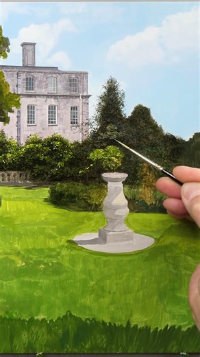 How to Paint Garden Foliage in Oil Paint