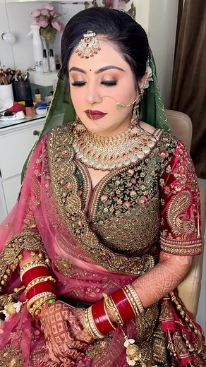 NAINA ARORA on Instagram: "Yesterday bride♥️"